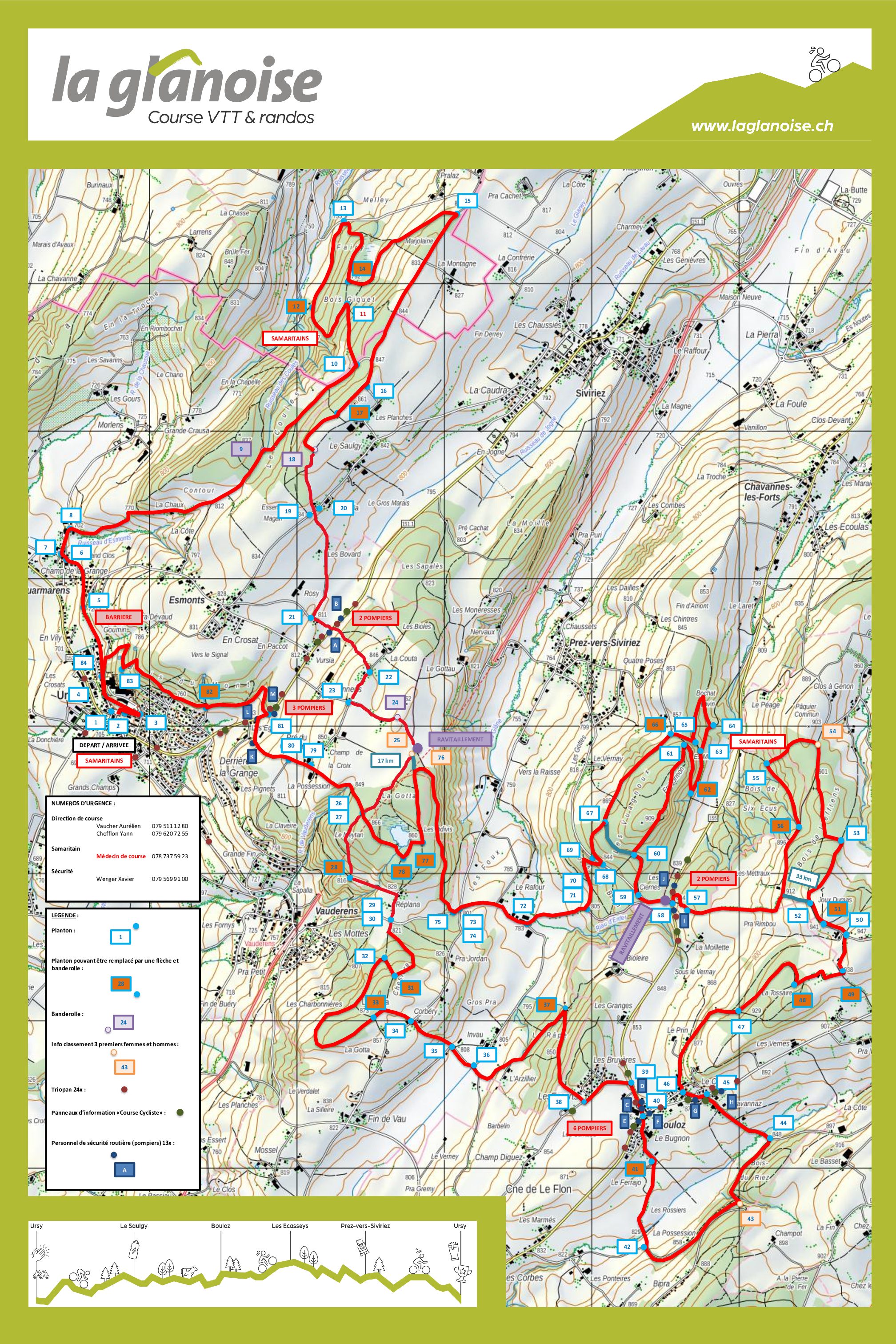 La Glânoise_Parcours 17, 33 et 39 km_2026